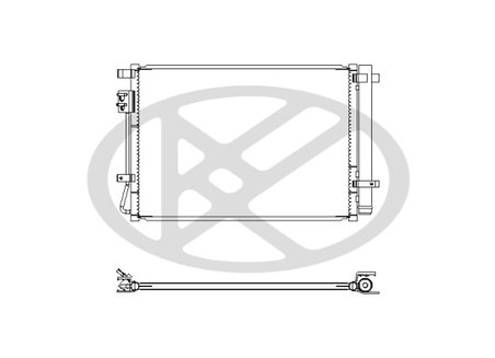 RADIATOR CLIMATIZARE KOYORAD CD811478 - Piesa auto compatibila cu mai multe marci