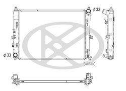 RADIATOR RACIRE MOTOR KOYORAD PL063211 - Piesa auto compatibila cu mai multe marci