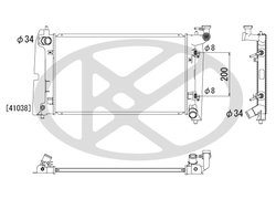 RADIATOR RACIRE MOTOR KOYORAD PL011172 - Compatibil cu TOYOTA