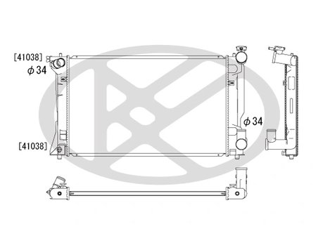 Radiator racire motor KOYORAD PL011667