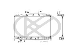 RADIATOR RACIRE MOTOR KOYORAD PL812453 - Compatibil cu HYUNDAI