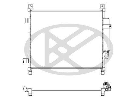 Radiator climatizare KOYORAD CD021024
