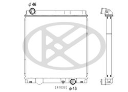 RADIATOR RACIRE MOTOR KOYORAD PL033386A - Compatibil cu MITSUBISHI