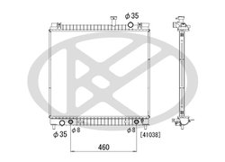 Radiator racire motor KOYORAD PL021687