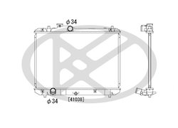 Radiator racire motor KOYORAD PL101969