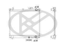 Radiator racire motor KOYORAD PL101339
