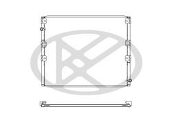 Radiator climatizare KOYORAD CD010180M0A