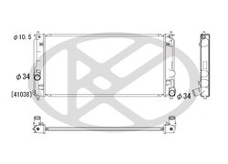 Radiator racire motor KOYORAD PL010927