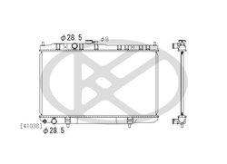 Radiator racire motor KOYORAD PL022459
