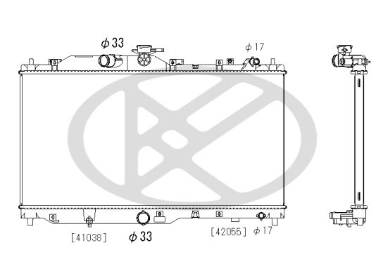 Radiator racire motor KOYORAD PL063168
