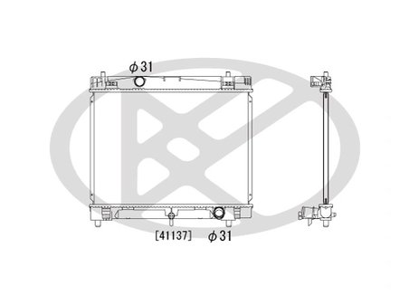 Radiator racire motor KOYORAD PL011952