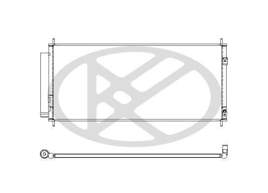 Radiator climatizare KOYORAD CD080387M