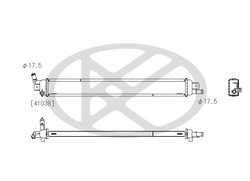 Radiator racire motor KOYORAD PL823805