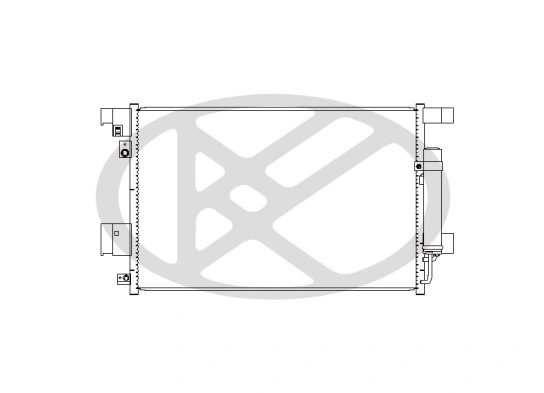RADIATOR CLIMATIZARE KOYORAD CD030418 - Compatibil cu CITROEN, MITSUBISHI, PEUGEOT