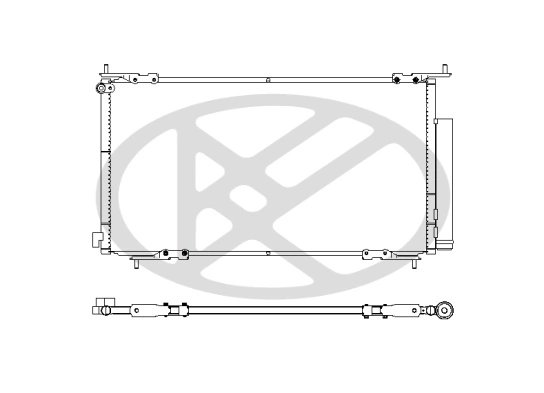 Radiator climatizare KOYORAD CD080282M