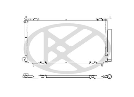 Radiator climatizare KOYORAD CD080282M