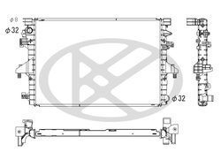 RADIATOR RACIRE MOTOR KOYORAD PL453253 - Compatibil cu VW