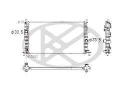 Radiator racire motor KOYORAD PL322615