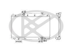 Radiator racire motor KOYORAD PL081578