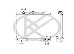 Radiator racire motor KOYORAD PL031878
