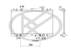Radiator racire motor KOYORAD PL102536
