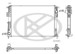 Radiator racire motor KOYORAD PL333378