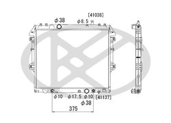 Radiator racire motor KOYORAD PL011852