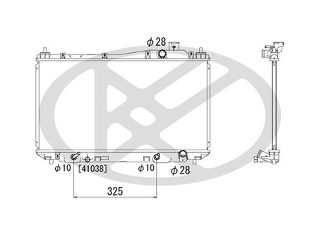 Radiator racire motor KOYORAD PL081168