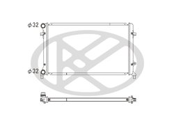 Radiator racire motor KOYORAD PL452657