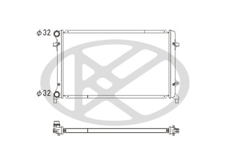 Radiator racire motor KOYORAD PL452657