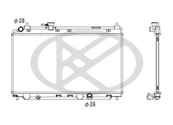 Radiator racire motor KOYORAD PL083263