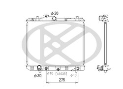 Radiator racire motor KOYORAD PL102336