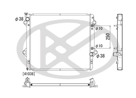 Radiator racire motor KOYORAD PL011704R