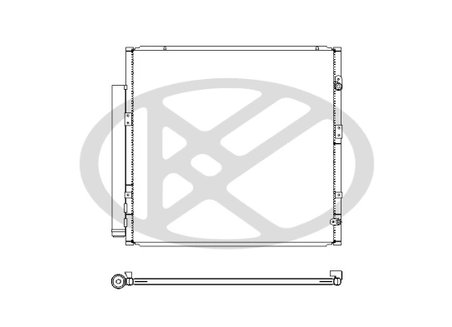 Radiator climatizare KOYORAD CD010451M
