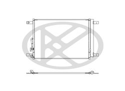 RADIATOR CLIMATIZARE KOYORAD CD451456 - Compatibil cu AUDI, VW