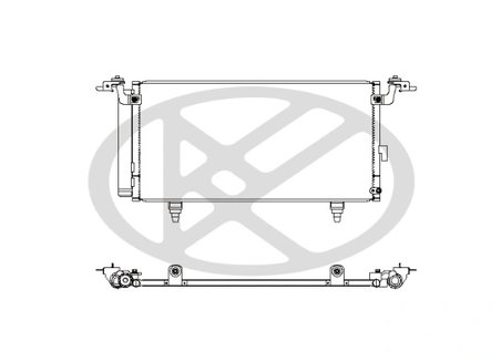RADIATOR CLIMATIZARE KOYORAD CD090542M - Compatibil cu TOYOTA