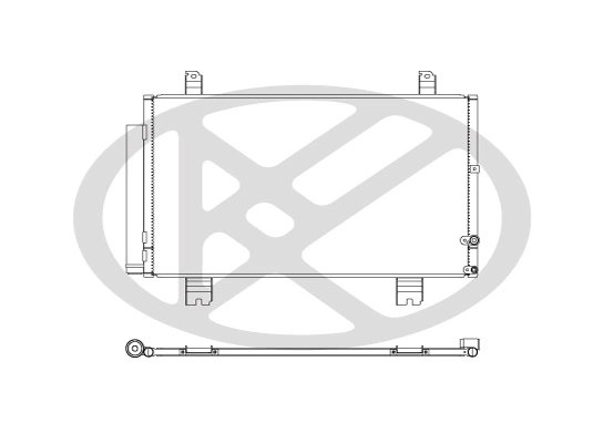 Radiator climatizare KOYORAD CD010360M