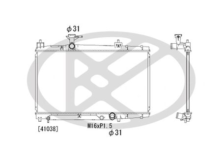 Radiator racire motor KOYORAD PL011930