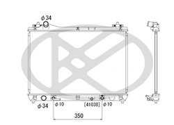 Radiator racire motor KOYORAD PL102058