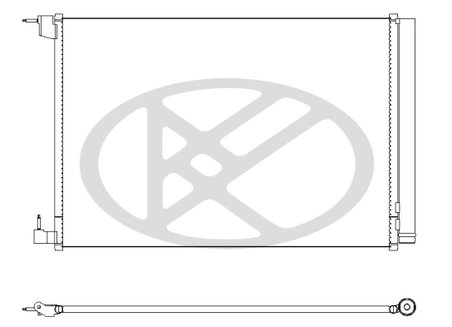 Radiator climatizare KOYORAD CD411011