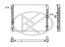 Radiator racire motor KOYORAD PL423749