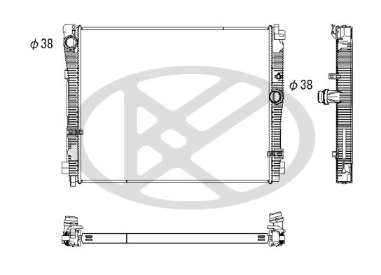 Radiator racire motor KOYORAD PL423749