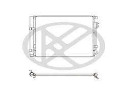 Radiator climatizare KOYORAD CD810675