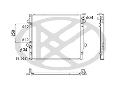 Radiator racire motor KOYORAD PL011846R