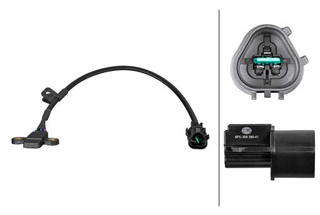 Senzor impulsuri arbore cotit HELLA 6PU 358 380-411