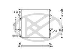 RADIATOR RACIRE MOTOR KOYORAD PL012467R - Compatibil cu LEXUS