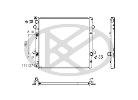 Radiator racire motor KOYORAD PL012467R