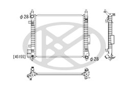 Radiator racire motor KOYORAD PL022944