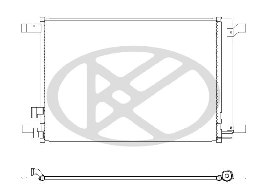 Radiator climatizare KOYORAD CD441008