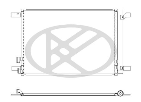 Radiator climatizare KOYORAD CD441008